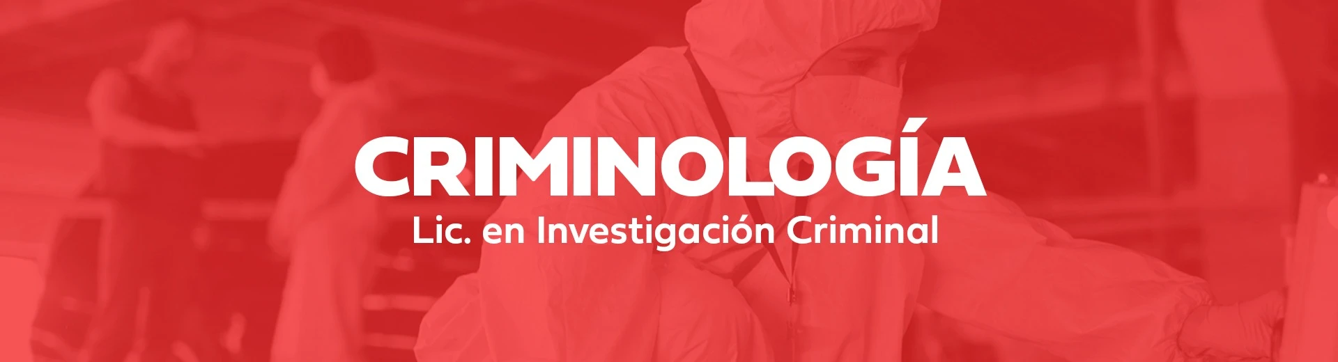 Licenciatura en Criminología