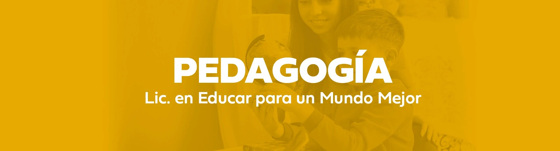 Licenciatura en Pedagogía